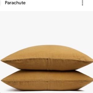 Parachute Home 2 Linen Pillowcases - Ochre